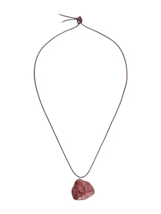 Gabriela Hearst Ceramic Pendant Cord Necklace