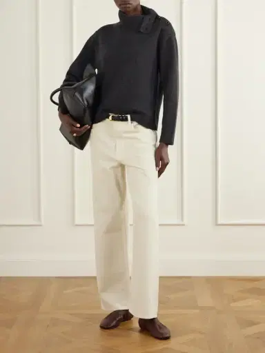 Veronica de Piante Cielo Wool And Cashmere-blend Sweater | Thumbnail 2