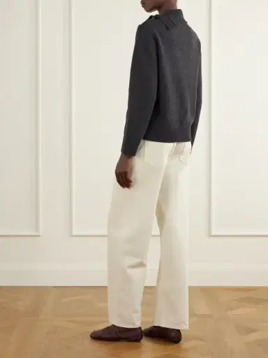 Veronica de Piante Cielo Wool And Cashmere-blend Sweater | Thumbnail 3