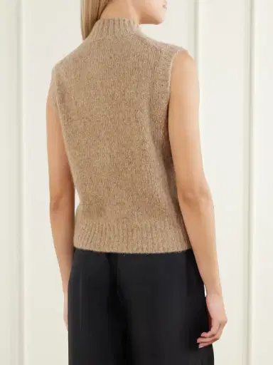 Allude Button-down Cashmere Vest | Thumbnail 4 Allude Button-down Cashmere Vest | Thumbnail 4