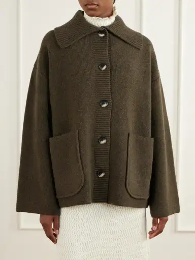 Proenza Schouler White Label Nelly Merino Wool Jacket | Thumbnail 3