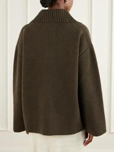 Proenza Schouler White Label Nelly Merino Wool Jacket | Thumbnail 4