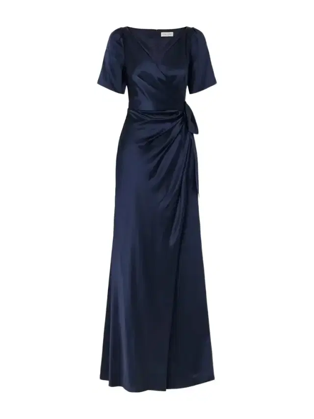 Saloni Marilyn Silk-satin Gown