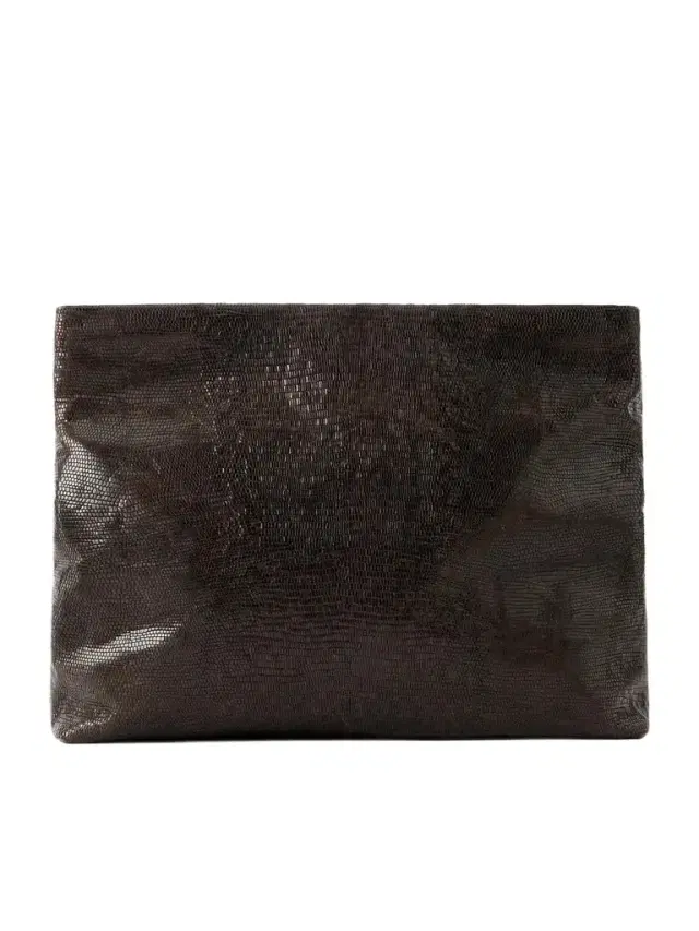 Nili Lotan Jerry Croc-effect Leather Clutch