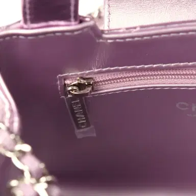 Chanel Chanel Small Kelly Shopper Pink Metallic Calfskin Silver Hardware | Thumbnail 10 Chanel Chanel Small Kelly Shopper Pink Metallic Calfskin Silver Hardware | Thumbnail 10