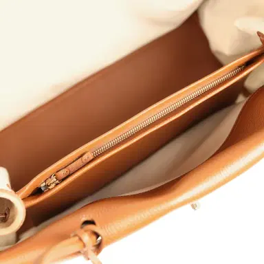 Chanel Chanel XXL "Urban Essential" Shopping Tote Dark Beige Suede, Camel Grained Calfskin Gold Hardware | Thumbnail 7