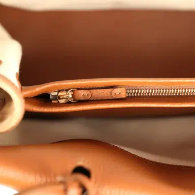 Chanel Chanel XXL "Urban Essential" Shopping Tote Dark Beige Suede, Camel Grained Calfskin Gold Hardware | Thumbnail 8