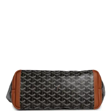 goyard Goyard Goyardine Black, Brown Artois PM Palladium Hardware | Thumbnail 6 goyard Goyard Goyardine Black, Brown Artois PM Palladium Hardware | Thumbnail 6