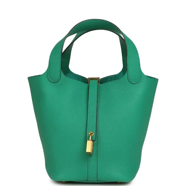 HERMÈS Hermes Picotin Lock 18 Vert Jade Maurice Gold Hardware