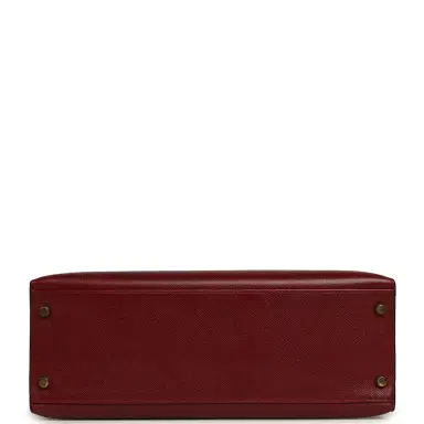 HERMÈS Vintage Hermes Kelly Sellier 32 Rouge H Courcheval Gold Hardware | Thumbnail 6 HERMÈS Vintage Hermes Kelly Sellier 32 Rouge H Courcheval Gold Hardware | Thumbnail 6