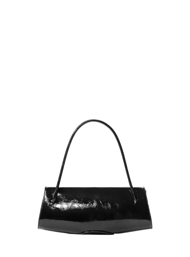 Michael Kors Collection Anna Slim Patent Leather Frame Bag