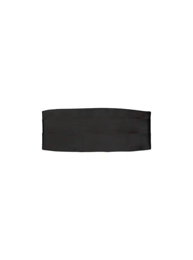 Michael Kors Collection Silk-Wool Satin Cummerbund