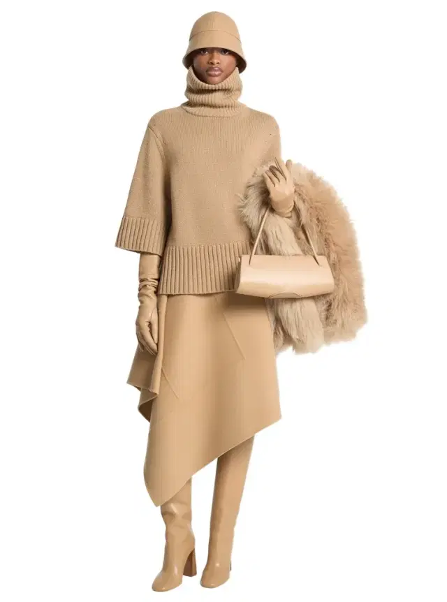 Michael Kors Collection Cashmere Funnel-Neck Sweater