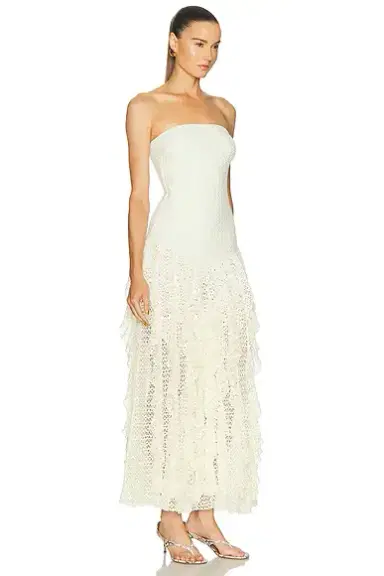 PatBo Ayla Fringe Strapless Maxi Dress | Thumbnail 2 PatBo Ayla Fringe Strapless Maxi Dress | Thumbnail 2