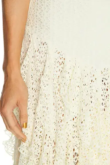 PatBo Ayla Fringe Strapless Maxi Dress | Thumbnail 4 PatBo Ayla Fringe Strapless Maxi Dress | Thumbnail 4