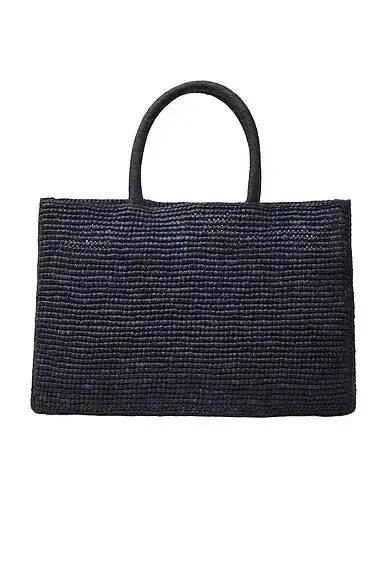 LIÉ STUDIO The Small Charlotte Raffia Bag
