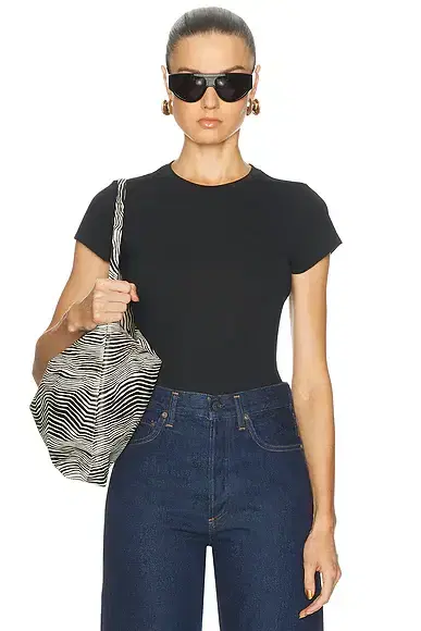 RE/DONE 60s Slim Tee Bodysuit