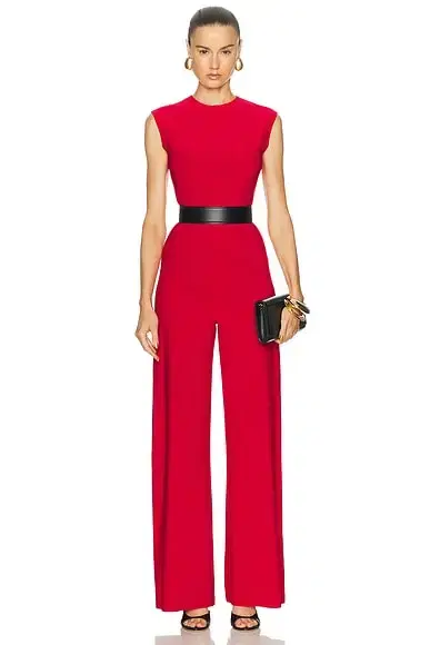 Norma Kamali x Lifestyle Sleeveless Jumpsuit