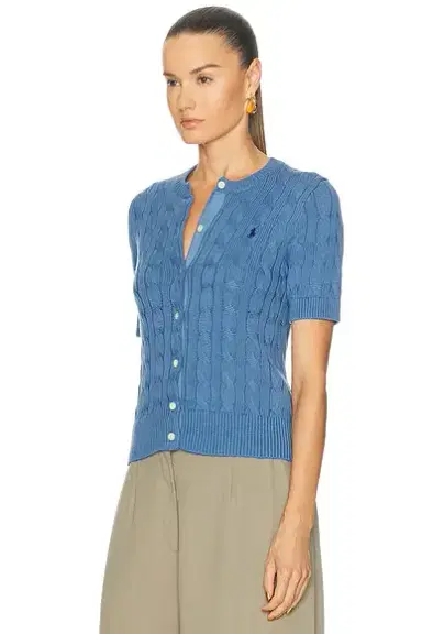 Polo Ralph Lauren Short Sleeve Cardigan | Thumbnail 2