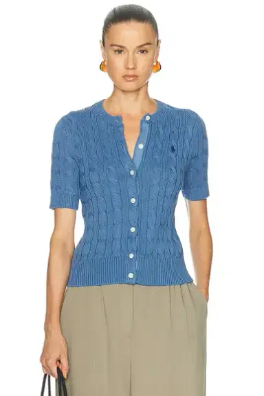 Polo Ralph Lauren Short Sleeve Cardigan | Thumbnail 1
