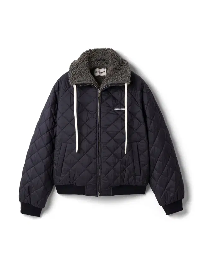 Miu Miu Technical Pongé Down Jacket