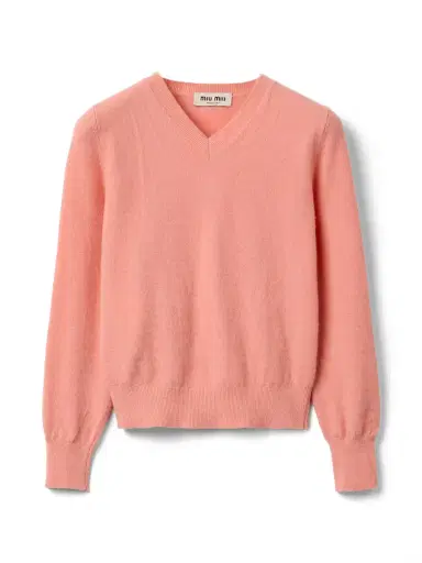Miu Miu V-Neck Wool Sweater | Thumbnail 1