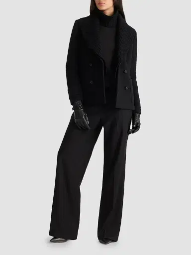Mackage Women's Danielle Double-Breasted Coat - Black - Size Medium | Thumbnail 2 Mackage Women's Danielle Double-Breasted Coat - Black - Size Medium | Thumbnail 2