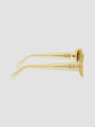 Dior Women's Glow B3I 51MM Oval Sunglasses - Yellow Brown | Thumbnail 7