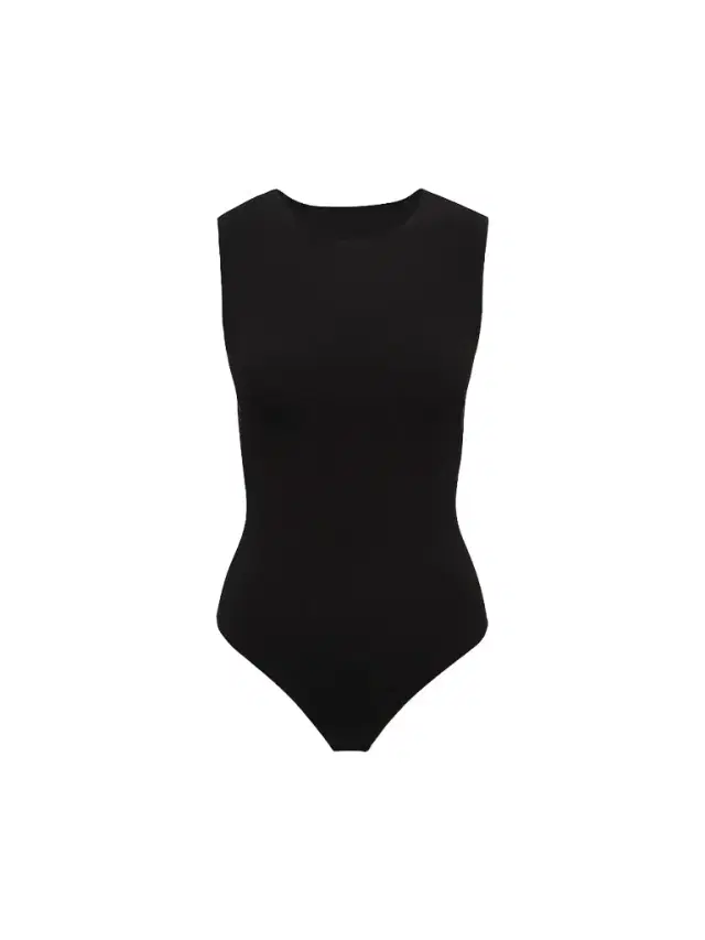 Commando Women's Signature Crewneck Bodysuit - Black