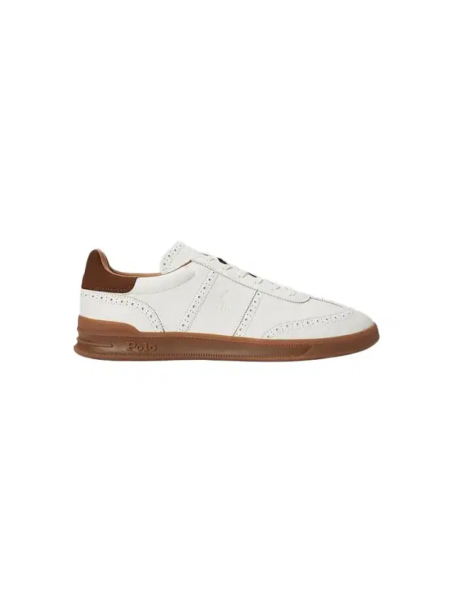 Polo Ralph Lauren Men's Heritage Aera Low-Top Lace-Up Sneakers - Deckwash White