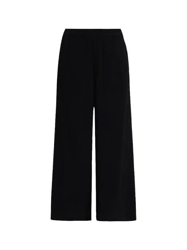 Eileen Fisher Women's Textured Wide-Leg Ankle Pants - Black