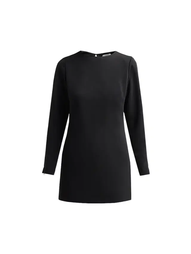 Milly Women's Audrey Crêpe Mini Dress - Black