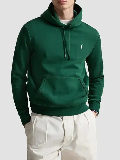Polo Ralph Lauren Men's Double-Knit Hoodie | Thumbnail 4 Polo Ralph Lauren Men's Double-Knit Hoodie | Thumbnail 4