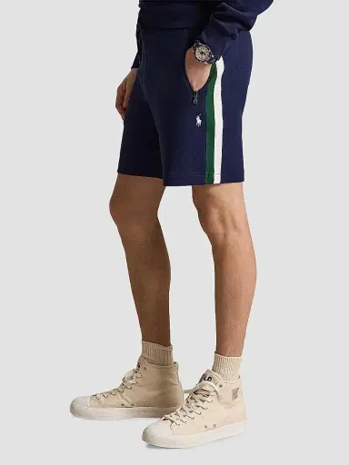 Ralph Lauren Men's Terry Drawstring Shorts - Newport Navy | Thumbnail 4 Ralph Lauren Men's Terry Drawstring Shorts - Newport Navy | Thumbnail 4