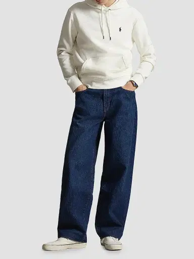 Polo Ralph Lauren Men's Double-Knit Hoodie - White - Size XXL | Thumbnail 2 Polo Ralph Lauren Men's Double-Knit Hoodie - White - Size XXL | Thumbnail 2