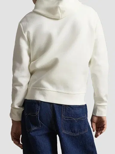 Polo Ralph Lauren Men's Double-Knit Hoodie - White - Size XXL | Thumbnail 3 Polo Ralph Lauren Men's Double-Knit Hoodie - White - Size XXL | Thumbnail 3