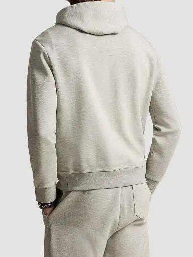 Polo Ralph Lauren Men's Double-Knit Hoodie - Dark Sport Heather - Size XXL | Thumbnail 3 Polo Ralph Lauren Men's Double-Knit Hoodie - Dark Sport Heather - Size XXL | Thumbnail 3