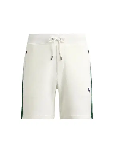Ralph Lauren Men's Terry Drawstring Shorts - White | Thumbnail 1