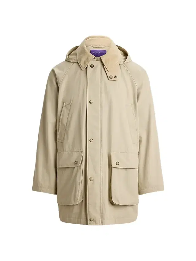 Ralph Lauren Purple Label Men's Ventile-Twill Car Coat - Champagne