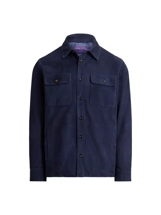 Ralph Lauren Purple Label Men's Suede Shirt Jacket
