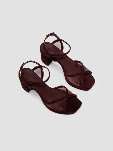 Bernardo Women's Celeste Platform Sandals - Chocolate Wine | Thumbnail 5 Bernardo Women's Celeste Platform Sandals - Chocolate Wine | Thumbnail 5