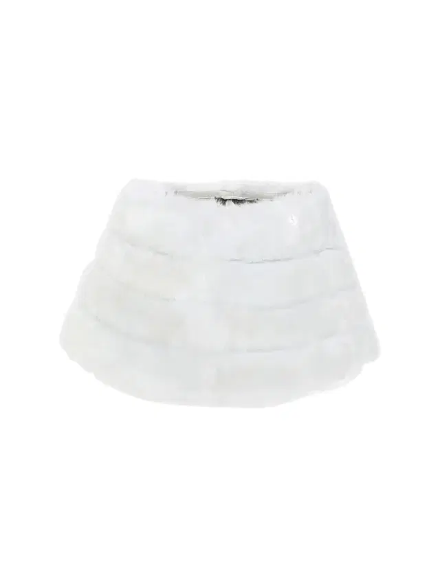Gorski Women's Reversible Merinillo Lamb Cape - White