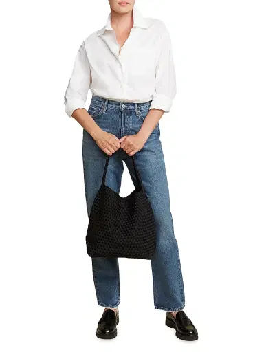 Naghedi Women's Nomad Hobo Bag - Onyx | Thumbnail 2 Naghedi Women's Nomad Hobo Bag - Onyx | Thumbnail 2