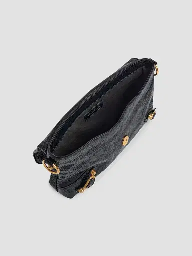 Balenciaga Women's Le City Clutch with Chain - Black | Thumbnail 5