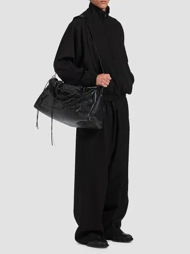 Balenciaga Men's Le City Boston Large Duffel Bag - Black | Thumbnail 2