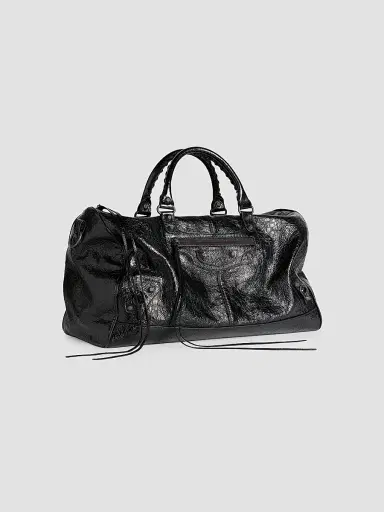 Balenciaga Men's Le City Boston Large Duffel Bag - Black | Thumbnail 4