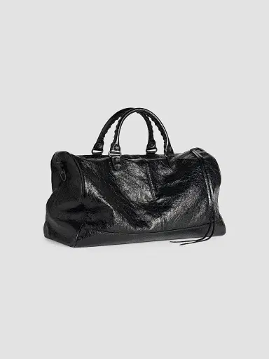 Balenciaga Men's Le City Boston Large Duffel Bag - Black | Thumbnail 5