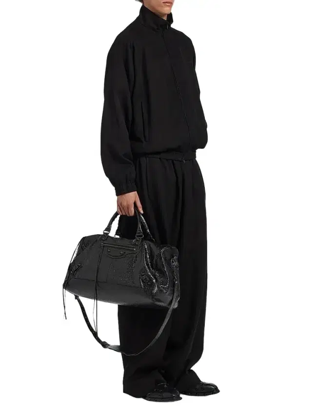 Balenciaga Men's Le City Boston Large Duffel Bag - Black