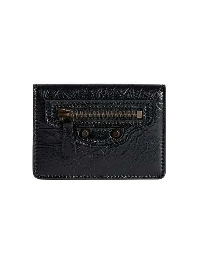 Balenciaga Women's Le City Flap Card Holder - Black