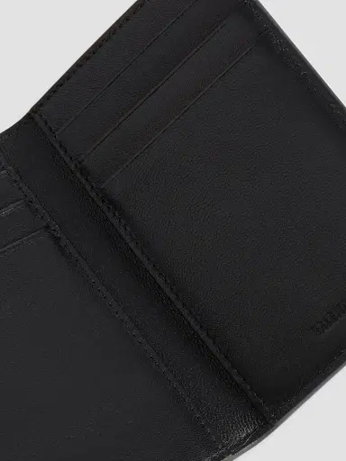 Balenciaga Men's Le City Trifold Wallet on Strap - Black | Thumbnail 4